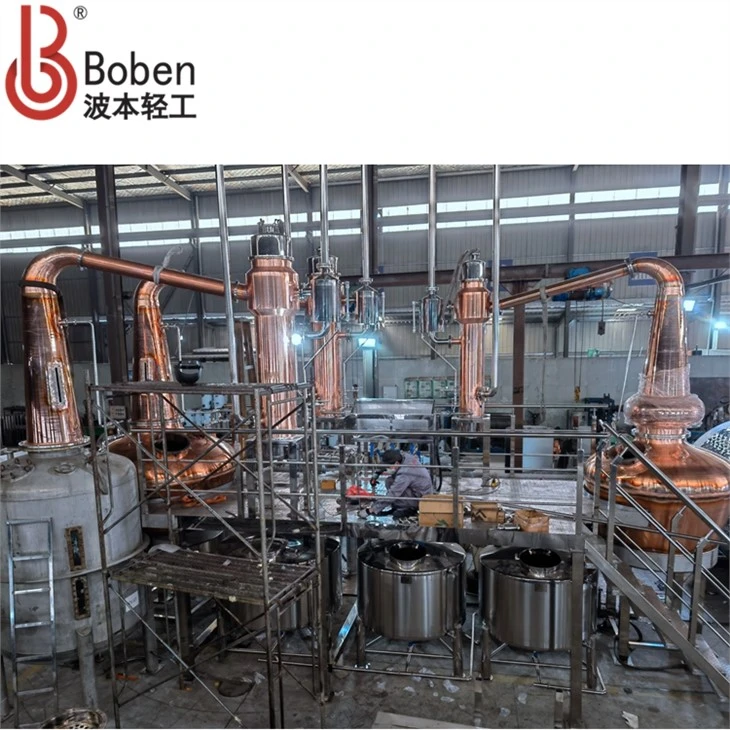 2000 Liters Copper Whisky Distillery