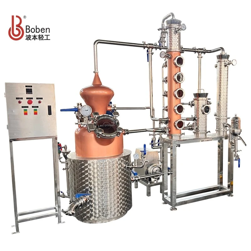 100L Brandy Distiller - Professional Copper & Stainless Steel Distillation Equipment price