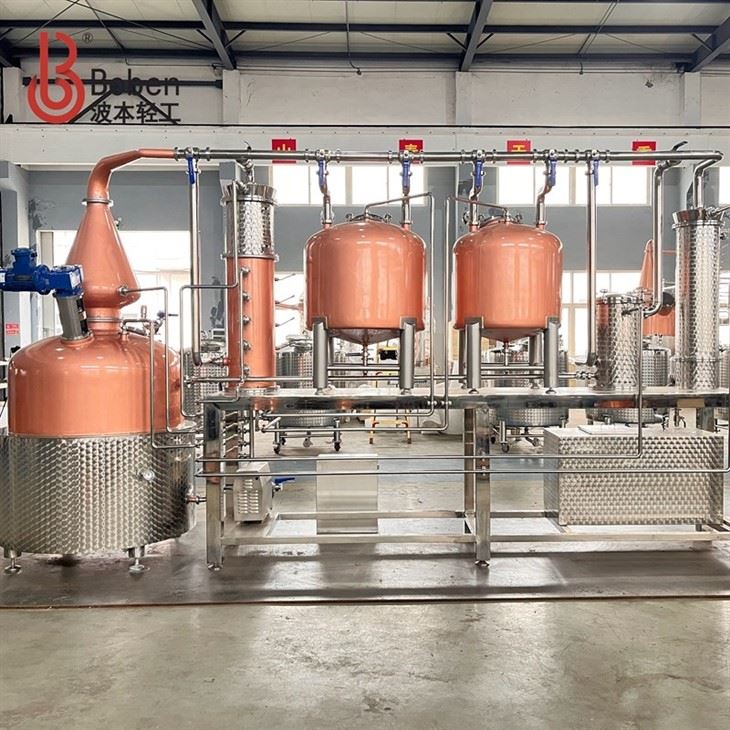 1200ltr Double Retort Pot Still